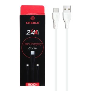 کابل شارژ فست CHERLO Type-C مدل CH-TC09 - SMO
