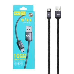 کابل شارژ فست BUKU Type-C مدل MA-098C رنگ مشکی