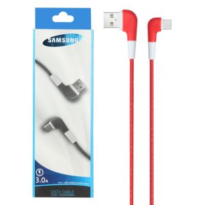 کابل شارژ فست Samsung Type-C - قرمز - RYL