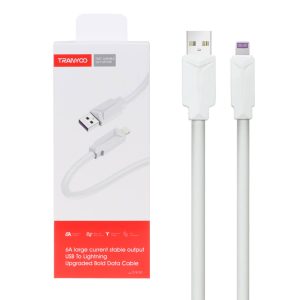 کابل شارژ فست آیفون TRANYOO مدل T-S19 I - سفید