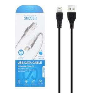 کابل شارژ 1.1 متری فست آیفون Shoosh مدل SH403i