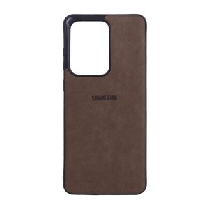 قاب چرمی  خاکی Samsung S11 Plus